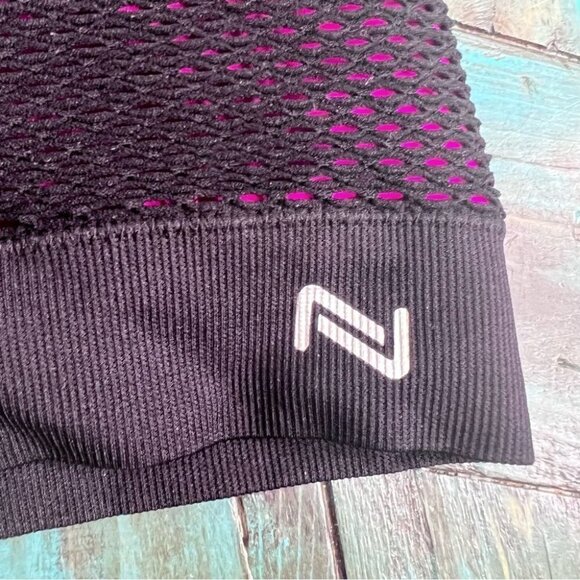 PENNINGTON’S Nola Black & Pink  Activewear Sports Bra - Picture 6 of 7